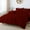 Burgundy, variant on 1 Piece Luxurious Straight Line Pattern Comforter All Season 800 Threads Count Twin/Twin XL Size - Ultra Soft 550 GSM 100% Egyptian Cotton (Solid White Colour )