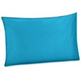 thumbnail image 3 of Gilbin 100% Cotton/Percale 210 Thread Count Pillow Cases Set of 2 King Size Soft Turquoise Cotton Pillow Cover for Sleeping-Bedroom Pillowcases, 3 of 4