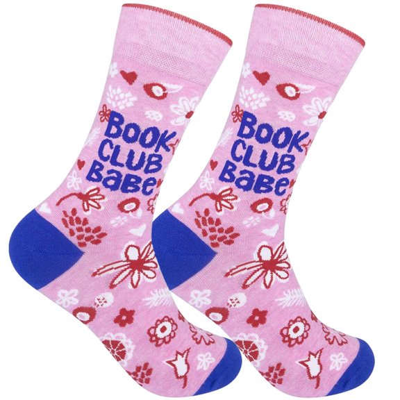 Book Club Babe Socks
