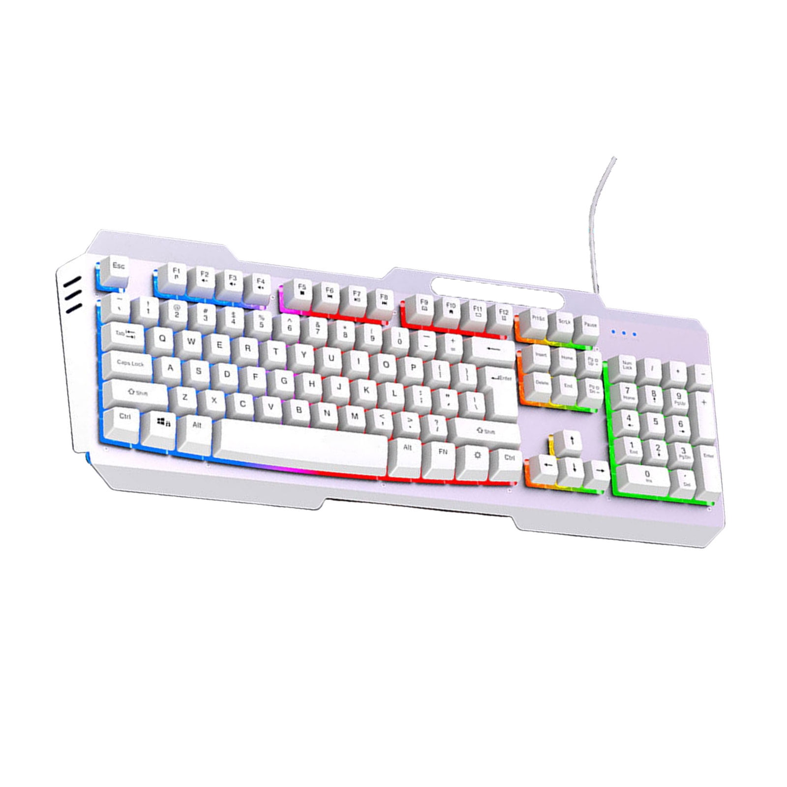 DS600 Metal Corded Keyboard With Option 1.50m Cable And Fast Response For Competitive Gaming