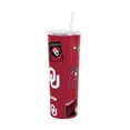 thumbnail image 2 of Logo Brands Oklahoma Sooners 30oz Dreamweave Straw Tumbler, 2 of 2