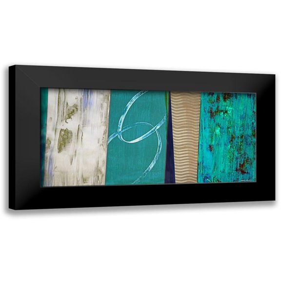 Baker, John 14x9 Black Modern Framed Museum Art Print Titled - Favorite Tie Jade