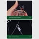 thumbnail image 3 of 8 Trampas de Cangrejo de Bucle, Trampa de Malla de Malla de Acero inoxidable Trampa de Cebo de Pesca de Malla Pequeña Para Violinista y Roca Con Cordón de Nylon, 3 of 7