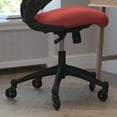 thumbnail image 4 of Flash Furniture Kelista Mesh Mid Back Office Chair with Flip-Up Arms, 250 lb, Red, 4 of 9