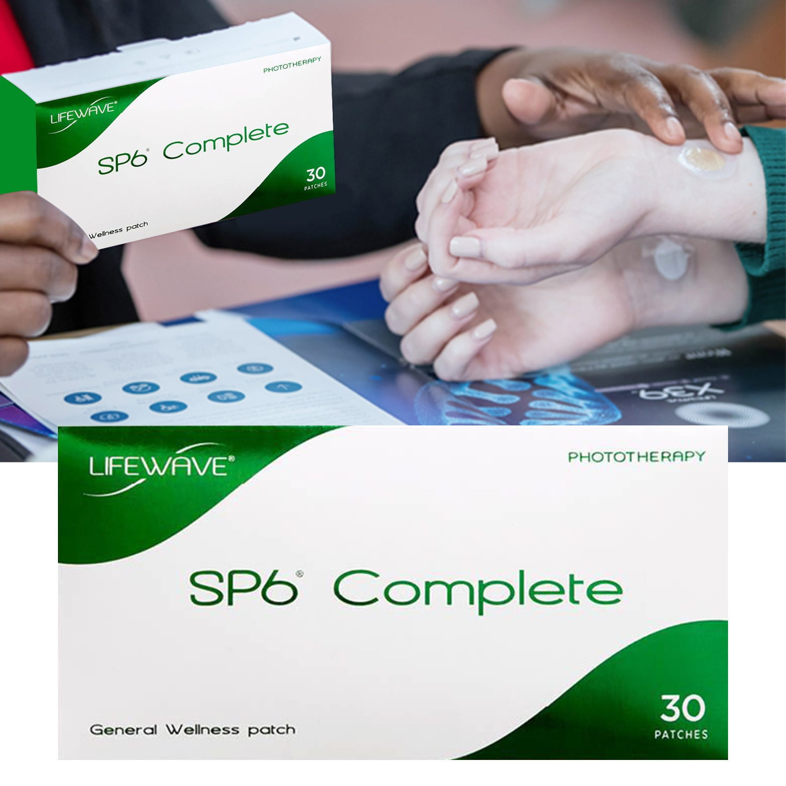 Lifewave SP6 Complete 30パッチ LifeWave SP6 Complete Patches,30