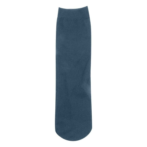 Xfvqtps 10 Pairs Mens Crew Socks Fiber Thin Elastic Short Silk Cozy Soft Comfy Stockings Thread Socks Dark Gray