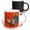 Multicolor, variant on 3drose, Rooster on Orange Background, 11oz Mug