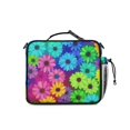 thumbnail image 3 of Daisy Pioneer Flower and Rainbow Insulated Lunch Bag with Shoulder Strap and Bottle Holder,Bento School Lunch Bag Box,11x9.5x3.5 Inches, 3 of 5