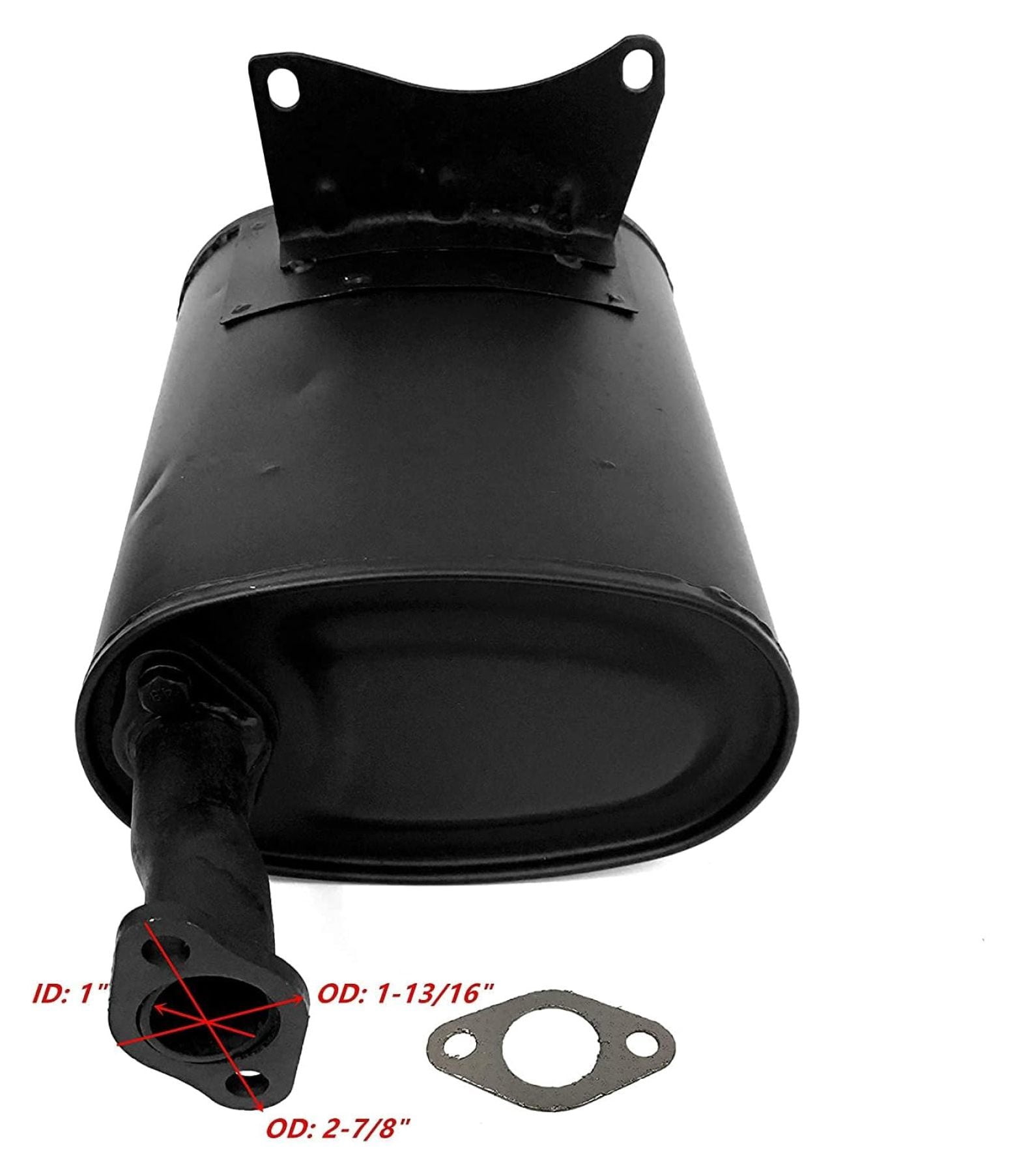 Exhaust Muffler For Predator For Champion For Duromax DuroMax For UST Kingcraft For All Power 5500W 6000W 6500W 7000W 7250W 7500W 8000W 8500W 9000W 420CC 11HP 13HP Non-Inverter Gas Generator