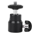 thumbnail image 2 of Herwey 360°Rotation Mini Ball Head Ballhead 1/4'' Screw Mount Stand, 2 of 8