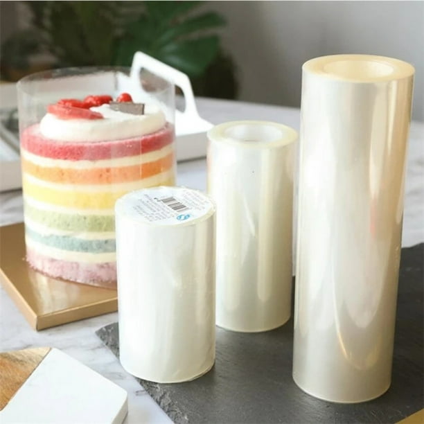 Acheter Colliers à gâteaux en PVC, rouleaux à gâteaux transparents,  feuilles d'acétate DIY pour Mousse