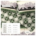 thumbnail image 5 of Great Bay Home Rustic Lodge Patchwork Reversible Reversible Quilt Set With Shams (Twin, Salt Creek), 5 of 6