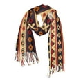 thumbnail image 5 of Women Winter Scarves Fashion Pashmina Shawl Wraps Long Blanket Scarf for Fall Spring Geometric Bohemia Africa, 5 of 10