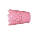thumbnail image 3 of Organizador de cepillo de maquilje de escritorio oficina recortado rosado Sunnimix Florero de metal, 3 of 8