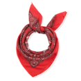 thumbnail image 3 of Clearance! Yajing Silk Scarves Women Women Lady Muslim Cashew Printing Scarf Vintage Bandanas Hair Neckerchief Wrap Shawl Travel Neck Wrap Head Scarf One Size Multi-Color, 3 of 4