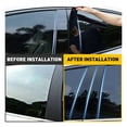 thumbnail image 4 of for 2007 2008 2009 2010 2011 HONDA CRV CR-V Pillar Post Window Door Trim Cover F, 4 of 9