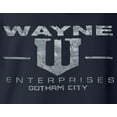 thumbnail image 2 of Wayne Enterprises Hoodie Metallic Silver Print, 2 of 4
