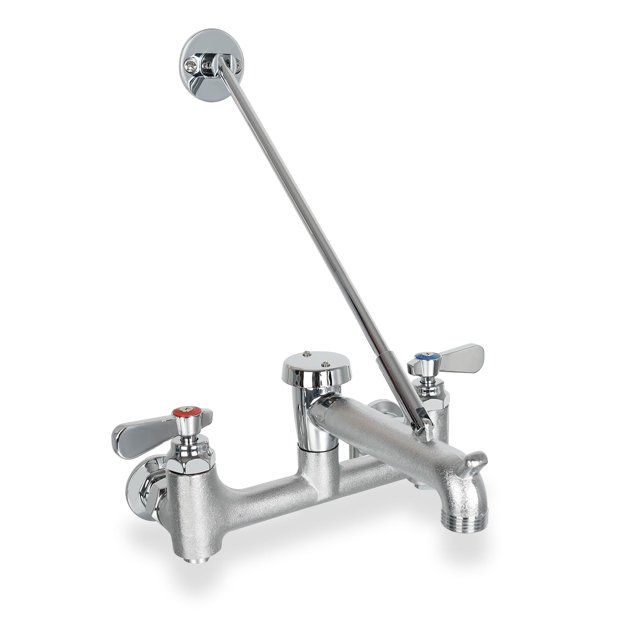 Grifo comercial Phivan para fregadero de trapeador, ajustable de 8 pulgadas