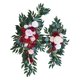 thumbnail image 2 of Arreglo floral colgante de rosas artificiales de estilo rústico. 80cmX50cm, 2 of 5