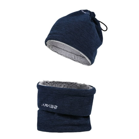 

Heiheiup Outdoor Hat Winter Plush Bib Cold Proof Warm Woolen Hat Riding Wind Proof Fashionable Pullover Riding Hat Plaid