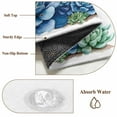 thumbnail image 6 of 5x7 Area Rugs for Living Room, Summer Succulents Non Slip Area Rugs for Kitchen Bedroom Entryway, Spring Floral Watercolor Washable Carpet Runner Rug Floor Mats for Bedroom Home Decor, 6 of 9
