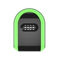 thumbnail image 2 of S SERENABLE Key Box Combination Lock Office Indoor Outside Digital Storage Key Lockbox Green, 2 of 9