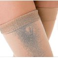 thumbnail image 3 of Sunrain Thigh High Compression Stocking Footless, 20-30mmhg Compression Socks With Silicon, 3 of 4