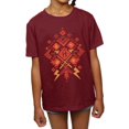 thumbnail image 3 of Harry Potter Girls Christmas Fair Isle Cotton T-Shirt, 3 of 5
