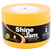 Shine n Jam® Extra Hold Conditioning Styling & Braiding Gel, 8 oz. Moisturizing, Unisex