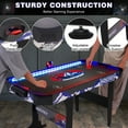 thumbnail image 4 of RayChee 53-Inch Air Hockey Table with LED Lights - Ultimate Air Hockey Experience for Home Game Rooms-Black, 4 of 8