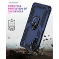 thumbnail image 4 of TASHHAR Samsung Galaxy A04S Case/A13 5G Case with Privacy Screen and Lens Protector Magnetic Ring Kickstand Military Grade Double Layer Drop Protection Rugged for Galaxy A04S/A13 5G Phone - Blue, 4 of 8