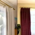 thumbnail image 2 of 40 Pack Gold Curtain Rings with Clips, Curtain Hooks Hangers Clip Rings for Hanging Drapes Bows Hat, Drapery Rings 1.26 in I D, Fits up to 1 in Diameter Curtain Rod., 2 of 5