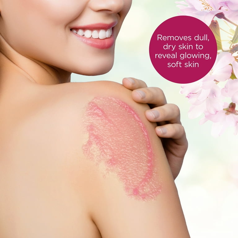 Bodycology Exfoliating Sugar Scrub, Cherry Blossom, 10.5 oz