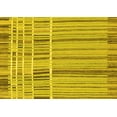 thumbnail image 1 of Ahgly Company Machine Washable Indoor Rectangle Abstract Yellow Modern Area Rugs, 7' x 10', 1 of 4
