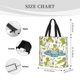 thumbnail image 3 of Balery Cartoon Frogs Bolsa de Mano para Mujeres con Cremallera, Bolsa de Gimnasio con Compartimentos, Bolsa para Laptop, Bolsa para Trabajo, 3 of 7