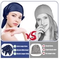 thumbnail image 2 of braveheart Silky Durags Bandanas Adjustable Turban For Wide Application Easy To Wear 1Set, 2 of 6