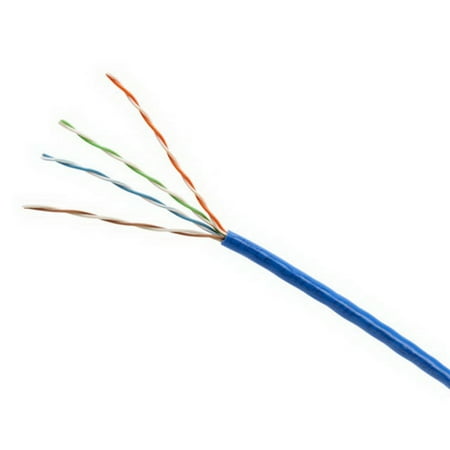 Cmple 1010-N CAT5E BULK ETHERNET LAN NETWORK CABLE - 1000 FT Blue
