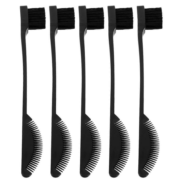 Peigne Séparateur de Cils Double Tête Brosse à Sourcils Maquilleurs Professionnels 5Ensemble