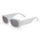 thumbnail image 1 of Gafas de sol xo, Fetti Bride White Marble con logotipo Silver Bride, 1 of 7