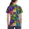 thumbnail image 4 of Geometry Dash Kids T-Shirt 3d Printed Graphic T-Shirts Boys And Girls Short Sleeve Shirts For Youth Kids X-Small, 4 of 7