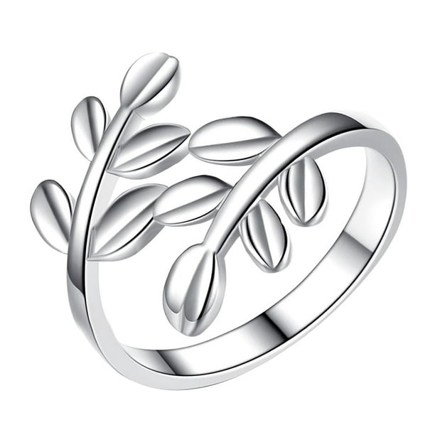 Ajustable Regalo Joyería Joyería Anillo Abierto de Acción de Gracias Señoras Anillos de moda