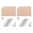 thumbnail image 3 of Espejo de viaje Espejo de maquillaje Espejo rectangular Espejo compacto Espejo cosmético para uso doméstico Actividades en el automóvil Adultos Novia Rosa, 3 of 8