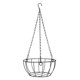 thumbnail image 1 of Metal Hanging Planter Basket with Chain for Balcony and Indoor Plants Round Wire Flower Pot Holder for Outdoor Garden Decor, 1 of 4