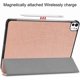 thumbnail image 4 of Funda Protectora de Cuero PU para iPad Pro 11" M4 2024 (5.ª Gen) con Soporte Magnético, Oro Rosa, 4 of 7
