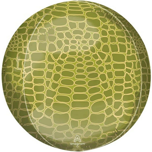 Alligator Animal Skin Print Orbz Balloon 16"