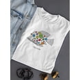 thumbnail image 3 of Tillapia Buttoni T-Shirt Women -Engin Selcuk Designs, Female 5X-Large, 3 of 4