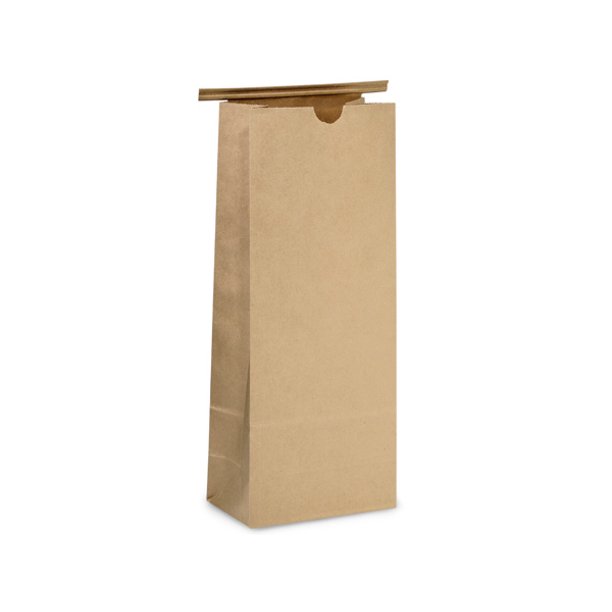 Pack Of 500 Solid 2 Lb Kraft Tin Tie Coffee Bags 5 X3 X12 5 For Food Packaging Walmart Com Walmart Com