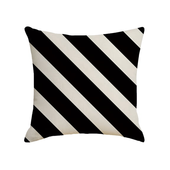 LAMIRO 100 Black And White Outdoor Pillows Black White Waterproof Hugging Pillow Household Design Pattern Sand Pillow Decorative Throw Pillows
