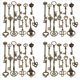 thumbnail image 1 of Conjunto de 72 Antiguos Vintage Antiguo Aspecto Bronce Esqueleto Llave Corazón Cerradura Colgante, 1 of 7