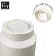 thumbnail image 4 of Maceta 30cm Moderna Minimalista Interior Exterior con Plato blanco Elly Decor MCA01WH-30CMCPLT, 4 of 7